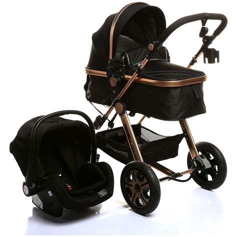 Baby&Plus Canyon Travel Sistem V2 Siyah Bebek .